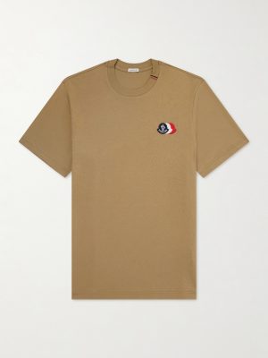 Logo-Appliquéd Cotton-Jersey T-Shirt Logo-Appliquéd Cotton-Jersey T-Shirt