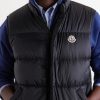 Logo-Appliquéd Quilted Shell Down Gilet - CU Logo-Appliquéd Quilted Shell Down Gilet - CU