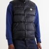 Logo-Appliquéd Quilted Shell Down Gilet - FR Logo-Appliquéd Quilted Shell Down Gilet - FR