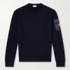Logo-Appliquéd Virgin Wool Sweater Logo-Appliquéd Virgin Wool Sweater