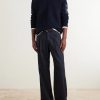 Logo-Appliquéd Virgin Wool Sweater - OU Logo-Appliquéd Virgin Wool Sweater - OU