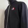 Logo-Appliquéd Shell Zip-Up Sweatshirt - CU