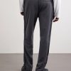Straight-Leg Striped Cotton Sweatpants - BK