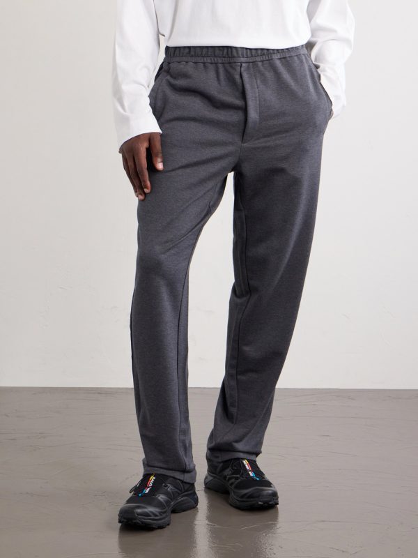 Straight-Leg Striped Cotton Sweatpants - FR