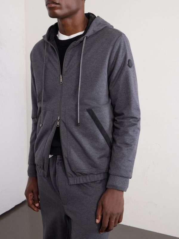 Cotton Zip-Up Hoodie - CU Cotton Zip-Up Hoodie - CU
