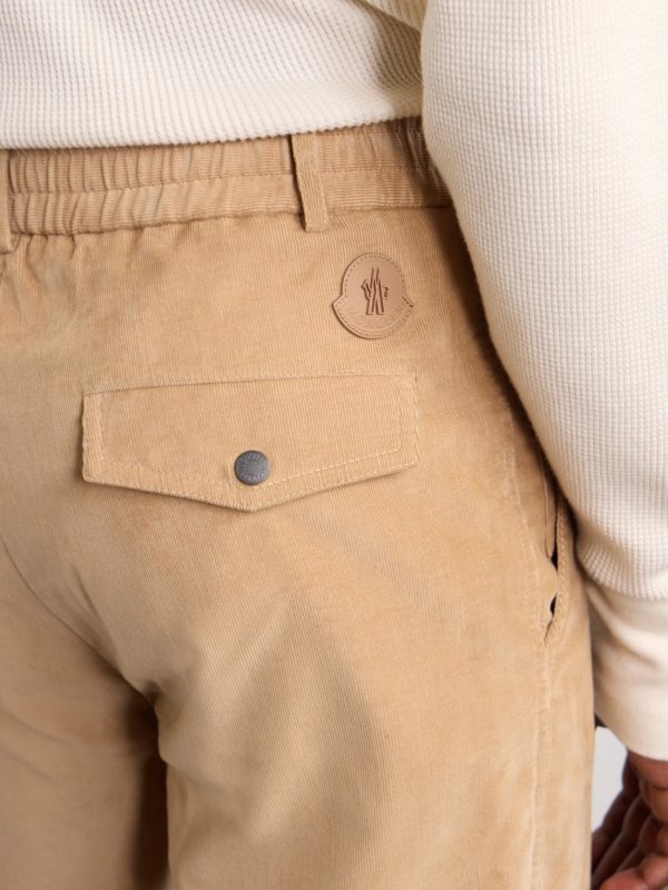 Straight-Leg Cotton-Corduroy Trousers - CU