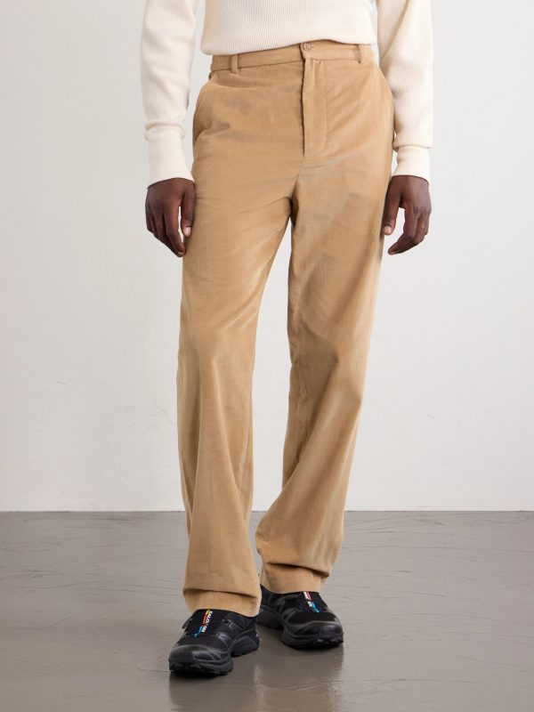 Straight-Leg Cotton-Corduroy Trousers - FR