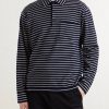 Striped Cashmere Polo Shirt - FR Striped Cashmere Polo Shirt - FR