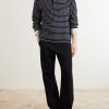 Striped Cashmere Polo Shirt - OU Striped Cashmere Polo Shirt - OU