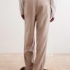 Cashmina Slacker Straight-Leg Wool and Cashmere-Blend Trousers - BK Cashmina Slacker Straight-Leg Wool and Cashmere-Blend Trousers - BK
