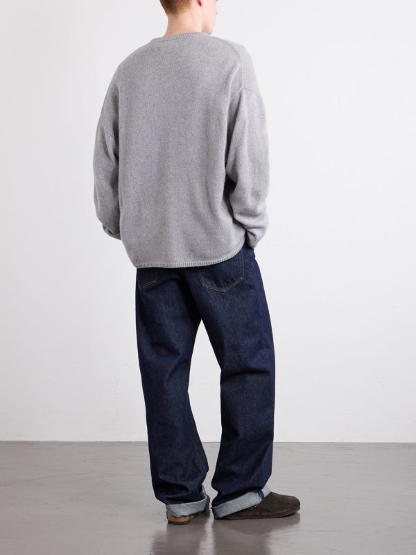 Dume Brushed-Cashmere Sweater - BK Dume Brushed-Cashmere Sweater - BK