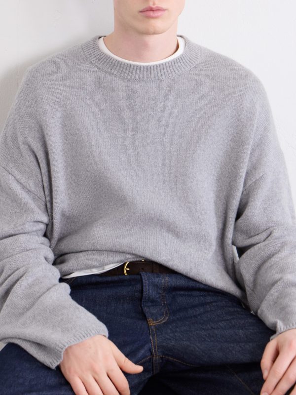 Dume Brushed-Cashmere Sweater - CU Dume Brushed-Cashmere Sweater - CU