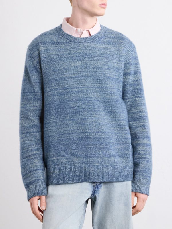 Nimbus Striped Cashmere and Silk-Blend Sweater - FR Nimbus Striped Cashmere and Silk-Blend Sweater - FR