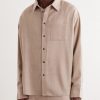 Wool and Cashmere-Blend Shirt - FR Wool and Cashmere-Blend Shirt - FR