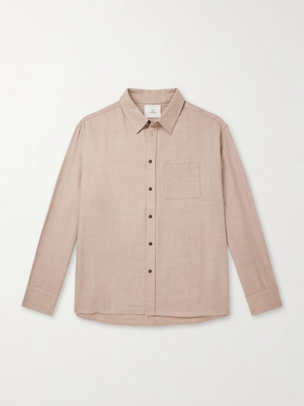 Wool and Cashmere-Blend Shirt Wool and Cashmere-Blend Shirt