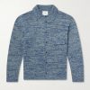 Knitted-Cashmere and Silk-Bend Cardigan