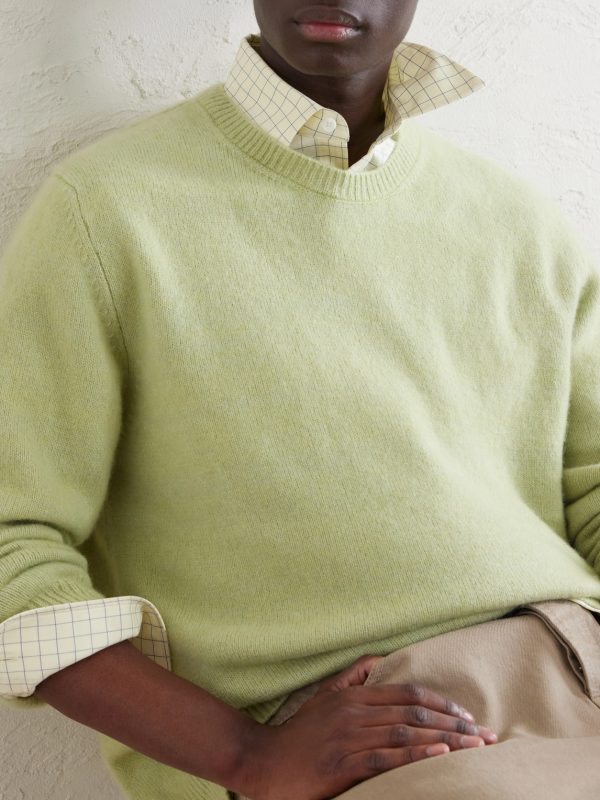 Nimbus Cashmere and Silk-Blend Sweater - CU Nimbus Cashmere and Silk-Blend Sweater - CU