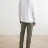Linen and Cotton-Blend Henley T-Shirt - BK Linen and Cotton-Blend Henley T-Shirt - BK