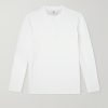 Linen and Cotton-Blend Henley T-Shirt Linen and Cotton-Blend Henley T-Shirt