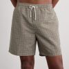 Straight-Leg Mid-Length Printed Swim Shorts - OU Straight-Leg Mid-Length Printed Swim Shorts - OU
