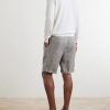 Hemp and Linen-Blend Drawstring Bermuda Shorts - BK Hemp and Linen-Blend Drawstring Bermuda Shorts - BK