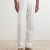 Slim-Fit Cotton and Linen-Blend Trousers - FR Slim-Fit Cotton and Linen-Blend Trousers - FR