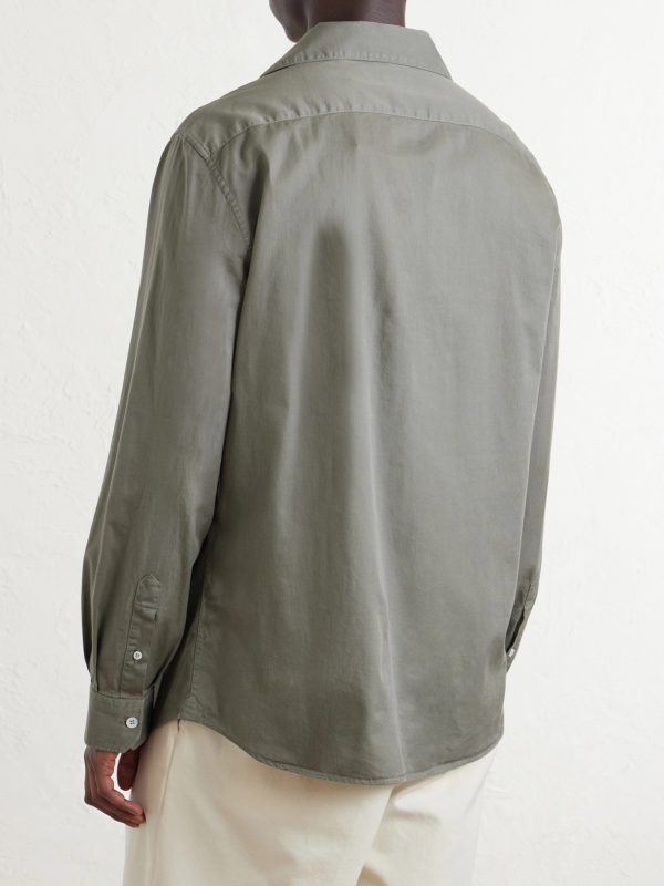 Cotton-Twill Shirt - BK Cotton-Twill Shirt - BK