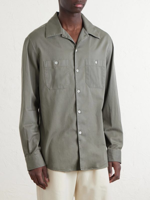 Cotton-Twill Shirt - FR Cotton-Twill Shirt - FR