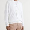 Knitted Linen and Cotton-Blend Cardigan - FR