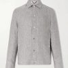 Hemp and Linen-Blend Twill Blouson Jacket Hemp and Linen-Blend Twill Blouson Jacket