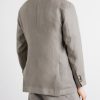 Linen-Twill Suit Jacket - BK