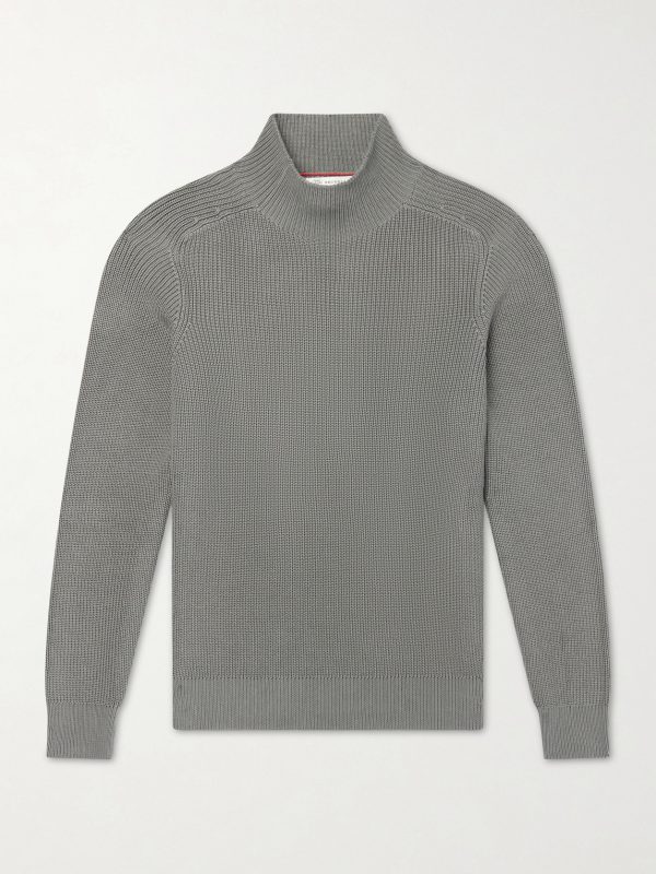 Knitted Cotton Sweater Knitted Cotton Sweater