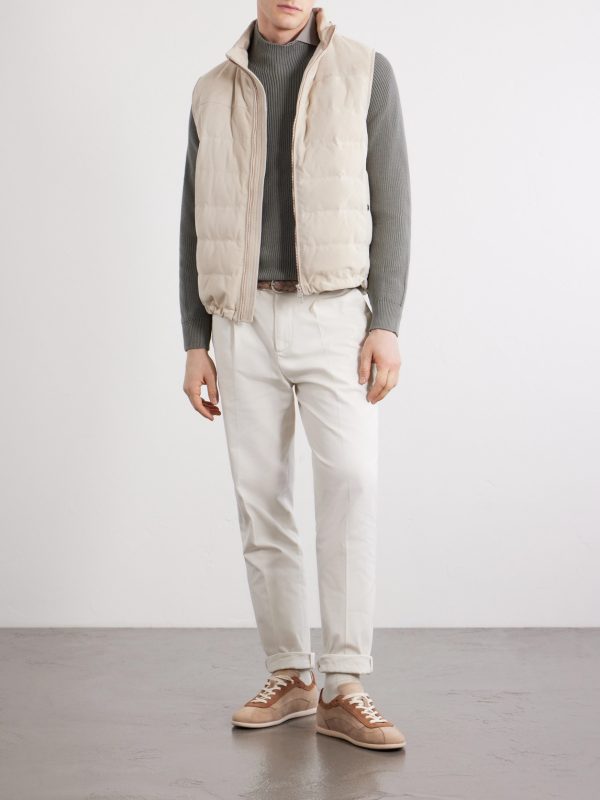 Knitted Cotton Sweater - OU Knitted Cotton Sweater - OU