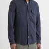 Honeycomb-Knit Cotton Shirt - FR Honeycomb-Knit Cotton Shirt - FR