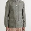 Cotton and Linen-Blend Jacket - FR Cotton and Linen-Blend Jacket - FR