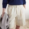 Straight-Leg Cotton Bermuda Shorts - CU Straight-Leg Cotton Bermuda Shorts - CU