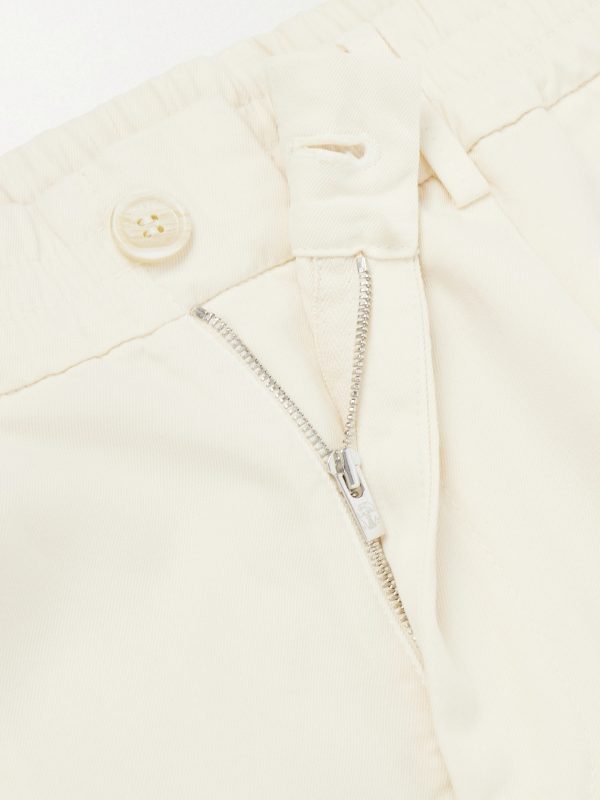 Straight-Leg Cotton Bermuda Shorts - E1 Straight-Leg Cotton Bermuda Shorts - E1