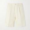 Straight-Leg Cotton Bermuda Shorts Straight-Leg Cotton Bermuda Shorts