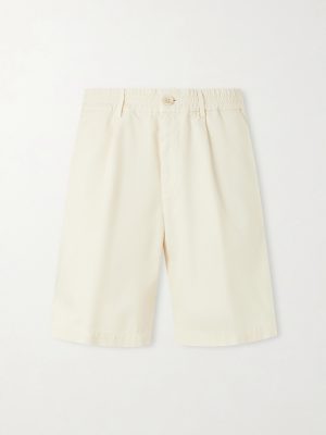 Straight-Leg Cotton Bermuda Shorts Straight-Leg Cotton Bermuda Shorts