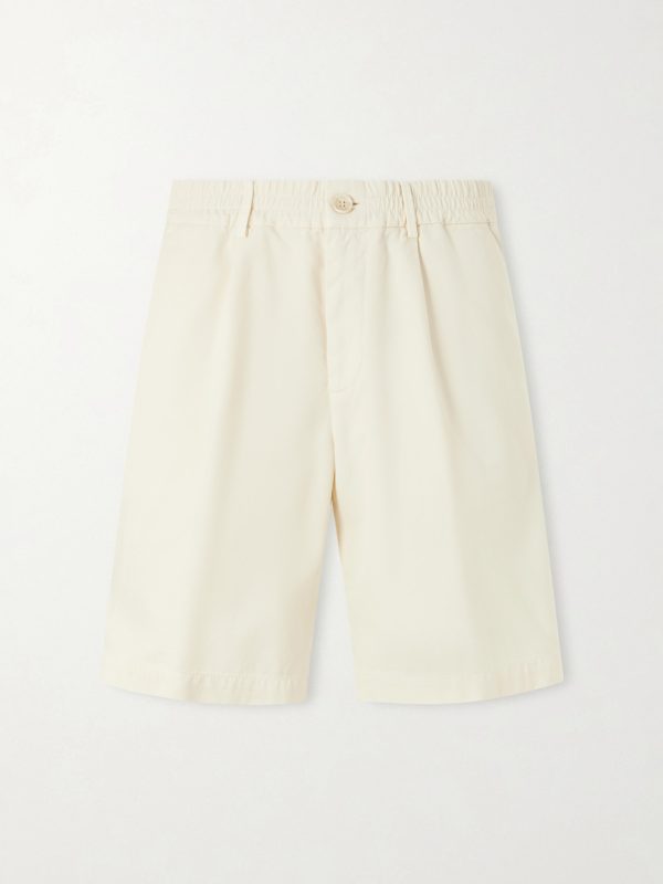 Straight-Leg Cotton Bermuda Shorts Straight-Leg Cotton Bermuda Shorts