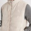 Hooded Suede Down Gilet - CU