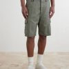 Straight-Leg Cotton and Linen-Blend Canvas Bermuda Shorts - FR