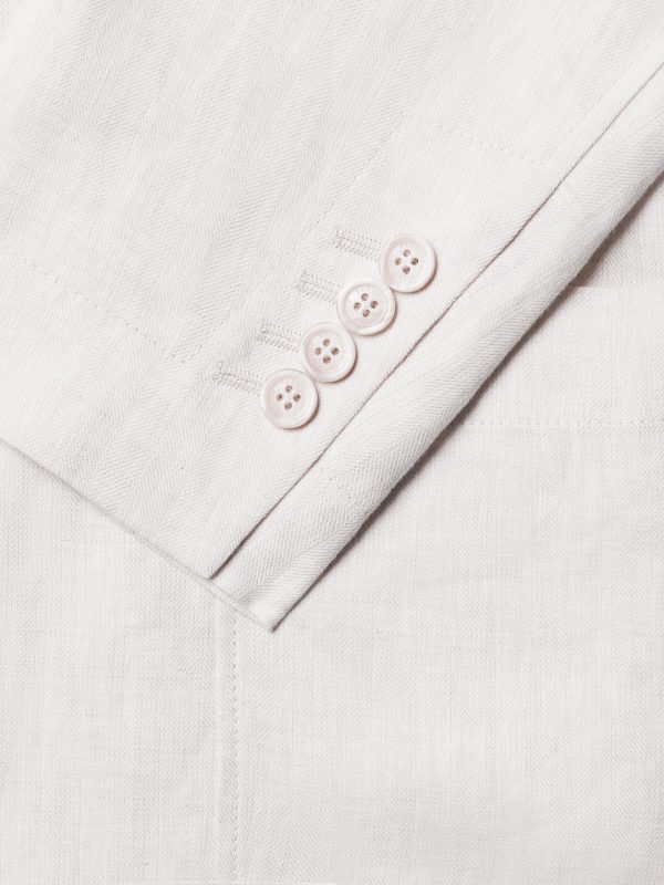 Linen-Twill Suit Jacket - E1 Linen-Twill Suit Jacket - E1