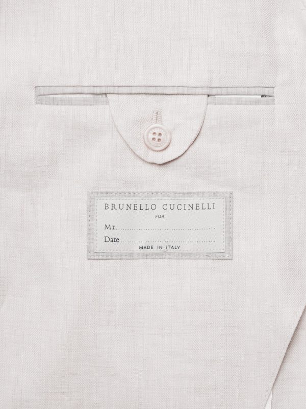 Linen-Twill Suit Jacket - E2 Linen-Twill Suit Jacket - E2