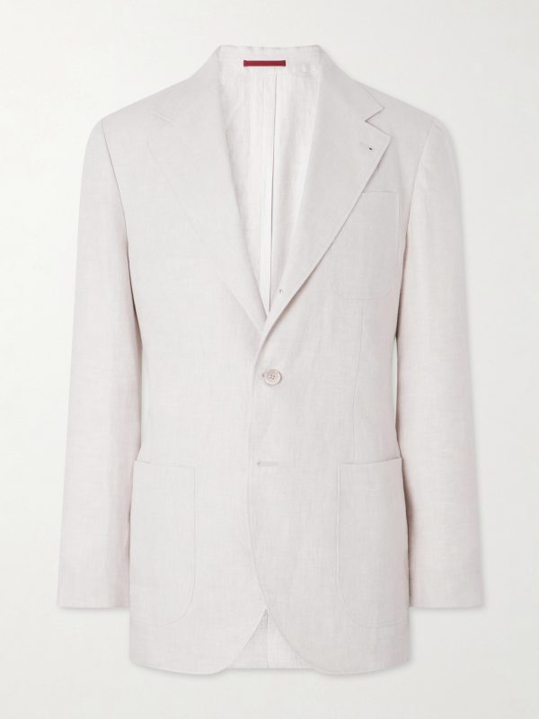 Linen-Twill Suit Jacket Linen-Twill Suit Jacket