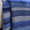 Striped Knitted Cashmere Blanket - CU Striped Knitted Cashmere Blanket - CU