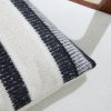Striped Knitted Cashmere Pillow - CU Striped Knitted Cashmere Pillow - CU