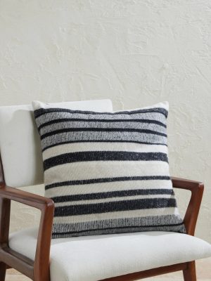 Striped Knitted Cashmere Pillow Striped Knitted Cashmere Pillow