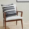 Striped Knitted Cashmere Pillow - OU Striped Knitted Cashmere Pillow - OU