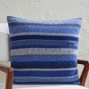 Striped Knitted Cashmere Pillow